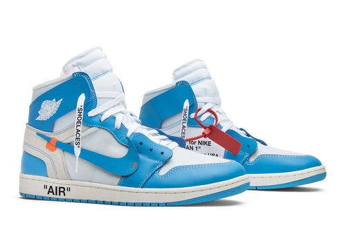 Air Jordan 1 Retro OG x Off-White 'University Blue' UNC (AQ0818-148)
